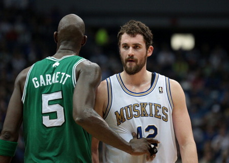 乐福:加内特是百年难遇的球员