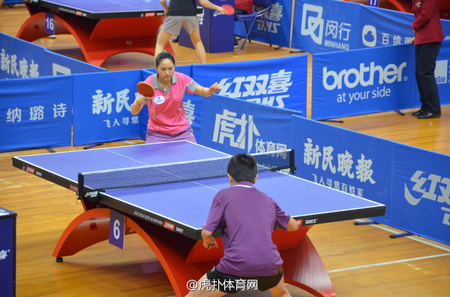 新民晚报红双喜杯乒乓球赛开启!_虎扑综合体育