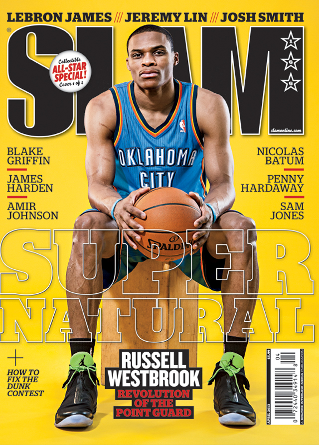 威斯布鲁克登上了本期《SLAM.