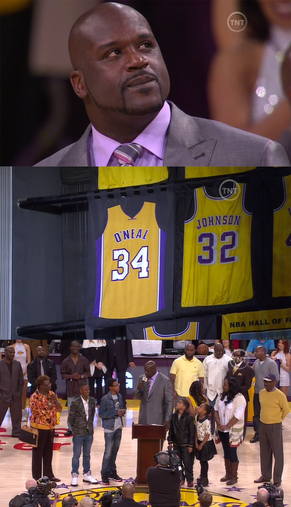 奥尼尔球衣退役仪式_虎扑nba新声
