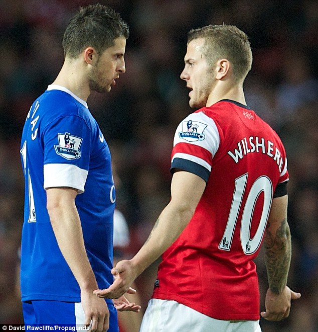 邮报:威尔希尔和米拉拉斯不会因冲突受罚_虎扑国际足球新声