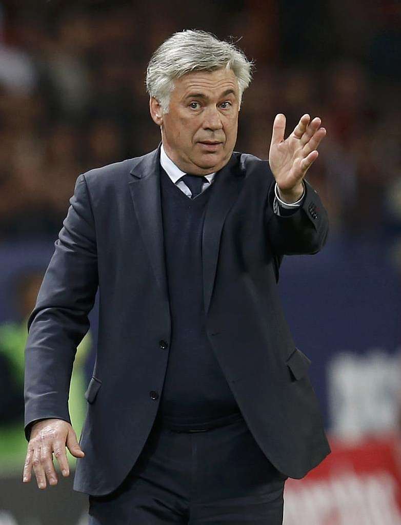 安切洛蒂:未与皇马接触,未决定是否留巴黎_虎扑国际足球新声