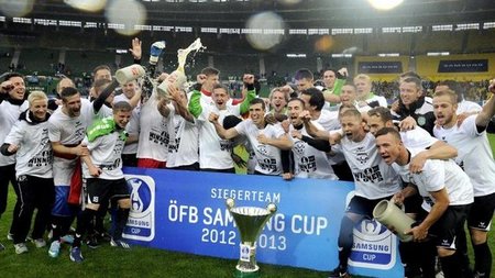 奥地利丙级球队夺得奥地利杯并获欧联杯资格