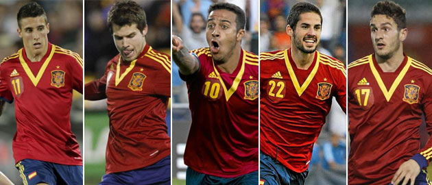 西班牙公布新一期国家队大名单,五小将入选_虎扑国际足球新声
