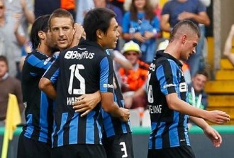 比甲:王上源策划点球失单刀,布鲁日撼平_虎扑