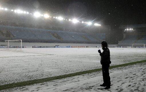 莫斯科中央陆军的主场下了好大的