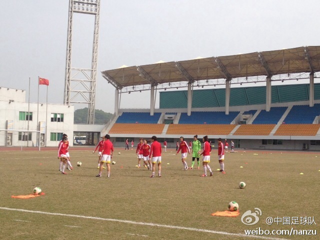 中国女足国家队VS香港女足队比.