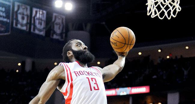 哈登MVP选票排名第五,队史大梦后最佳_虎扑N