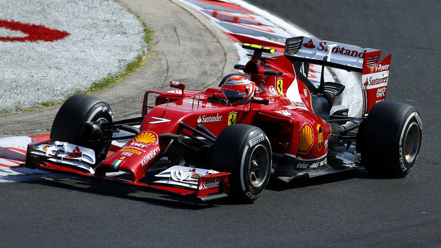  莱库宁 :中性胎很挣扎,软胎没问题_虎扑赛车新