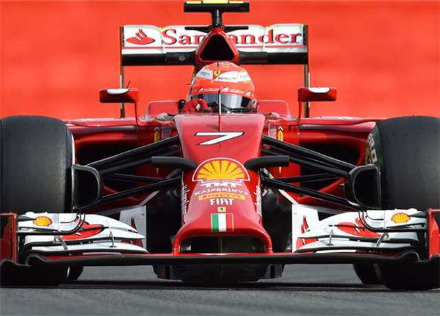  莱库宁 :电子系统故障影响二练_虎扑赛车新声