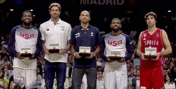 FIBA公布全明星阵容,美国四连冠创纪录_虎扑N