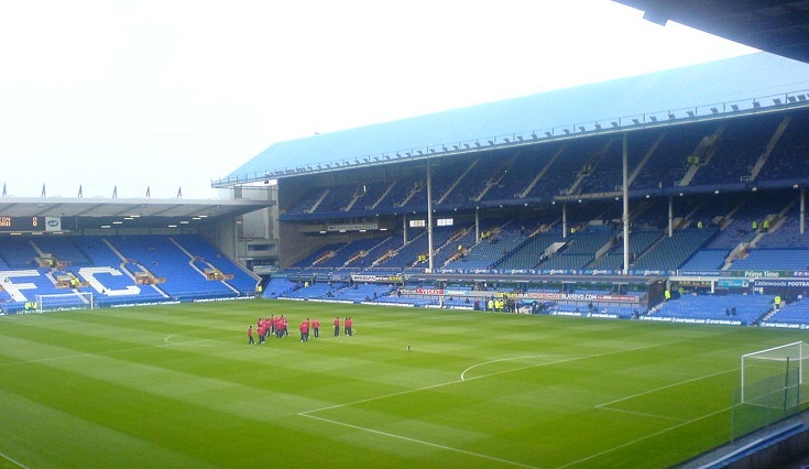 埃弗顿兴建新球场计划获利物浦市政府批准