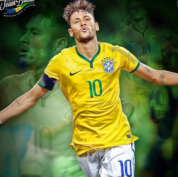 内马尔instagram:很高