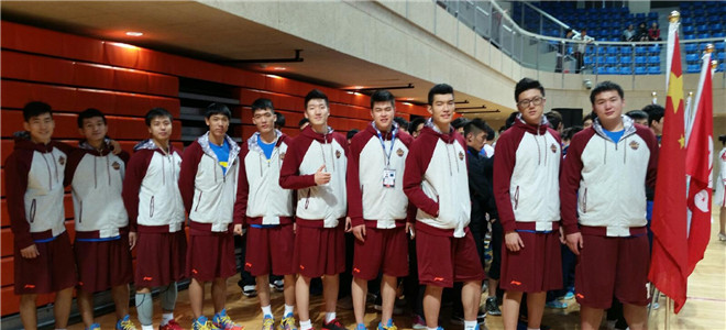 北大男篮代表中国参加亚洲大学生篮球锦标赛_