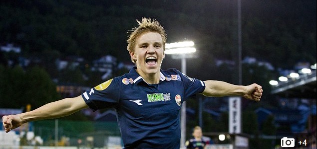 利物浦将试训挪威小妖马丁-奥德加德