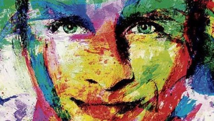 穆勒头像被制成艺术品,销售所得用于慈善