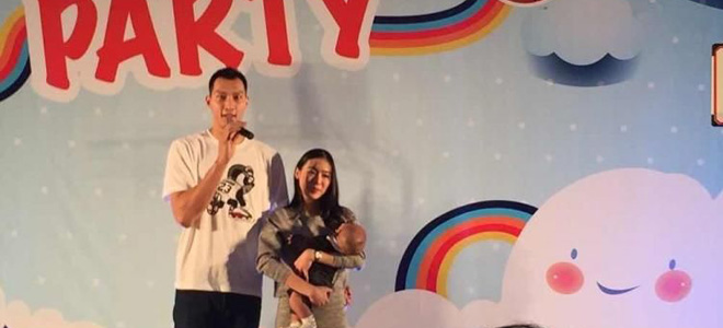 易建联为儿子易嘉乐举办百日宴_虎扑CBA新声