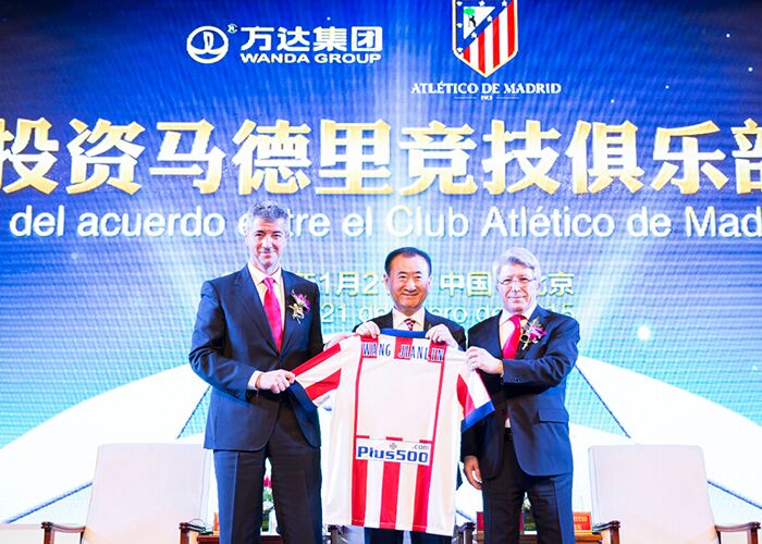 中国万达集团收购马德里竞技20%股份_虎扑其