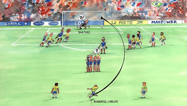 卡洛斯自曝当年逆天任意球:瞄着广告牌踢的_虎扑国际足球新声
