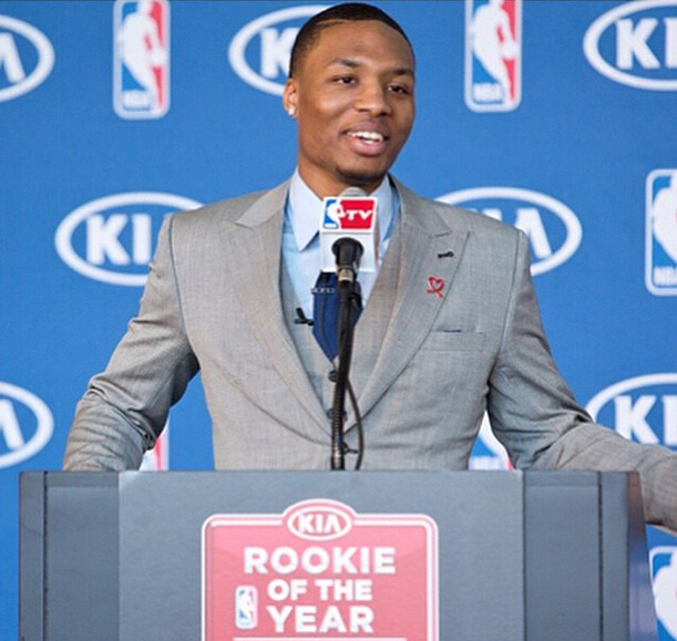 利拉德:拿最佳新秀就好像在昨天一样_虎扑NB