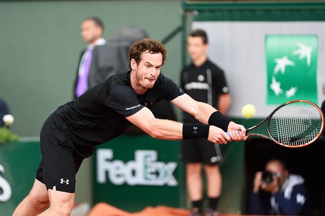 穆雷意外丢一盘 胜索萨晋级_虎扑网球新声