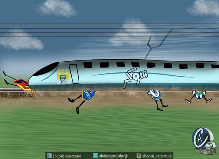 疯狂的曼城列车.