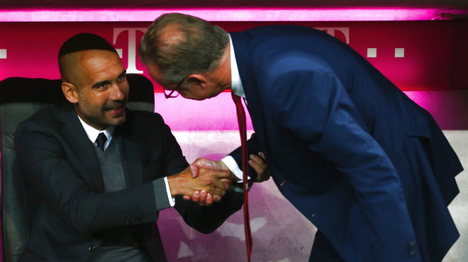 鲁梅尼格:年内会和瓜帅谈续约