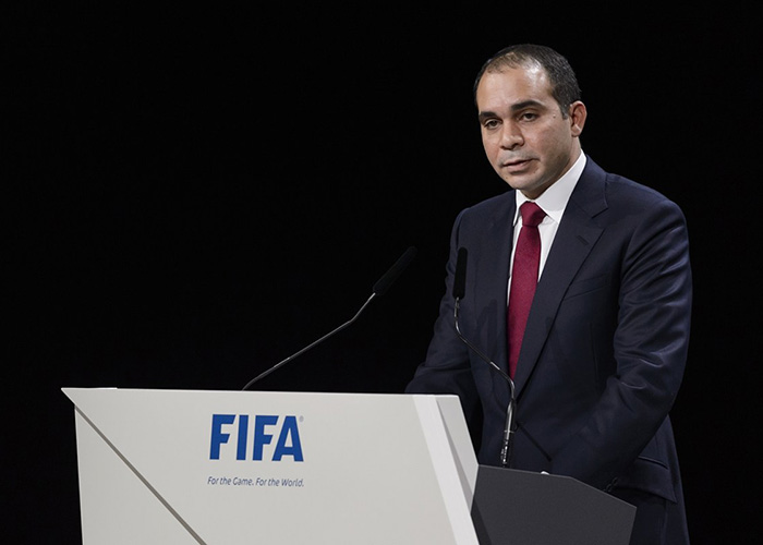 阿里王子正式注册候选国际足联主席