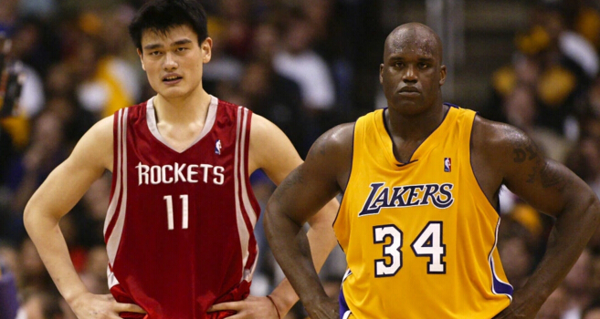 奥尼尔调侃:姚明每次后仰都走步_虎扑NBA新声