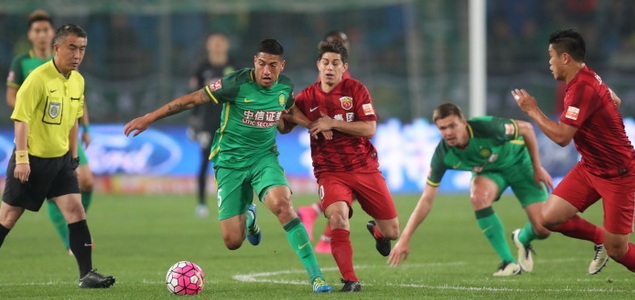 拉尔夫张稀哲双世界波,国安2-1胜上港_虎扑中