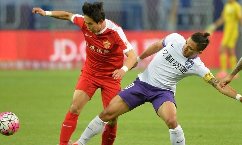 半场战报:河太均中柱,泰达0-0延边_虎扑中国足