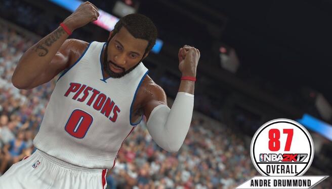 德拉蒙德 2K17 能力值:87_虎扑NBA新闻
