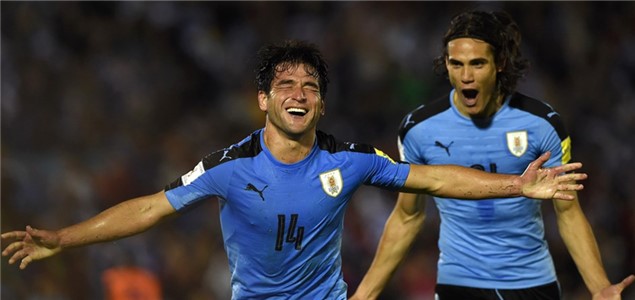 世预赛:卡瓦尼双响,乌拉圭3-0委内瑞拉_虎扑国