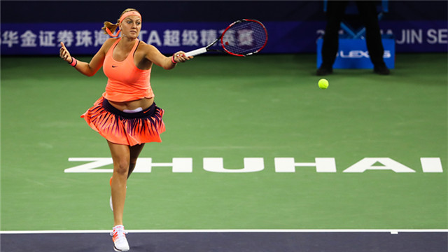 珠海站科维托娃横扫文奇首秀取胜_虎扑网球新闻