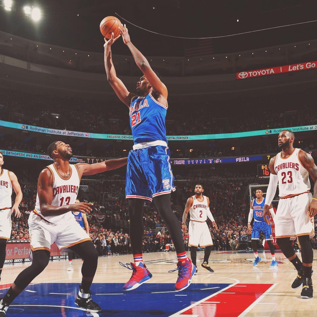 恩比德晒图:要继续相信过程_虎扑NBA新闻