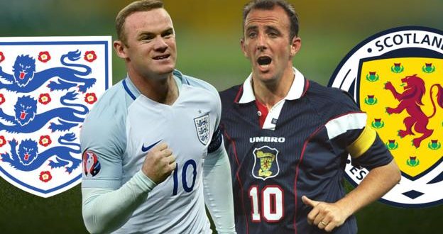 英格兰vs苏格兰首发:鲁尼担任队长_虎扑国际足