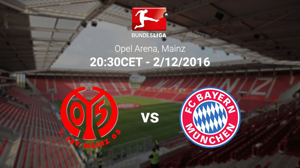 美因茨vs拜仁首发:莱万罗贝里领衔_虎扑国际足