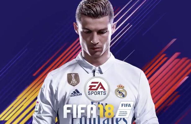 官方:c罗成为fifa18封面人物