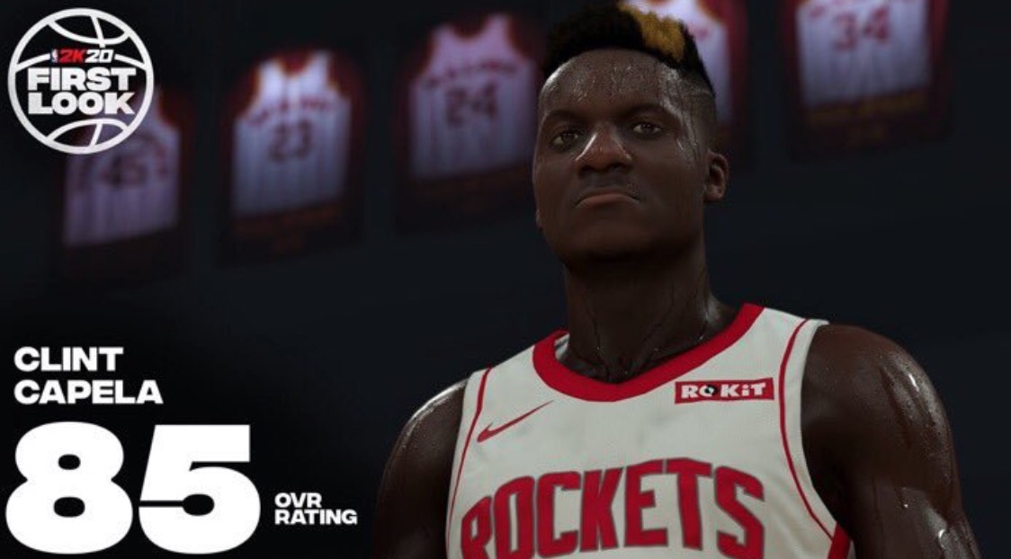 克林特-卡佩拉nba2k20能力值公布:85