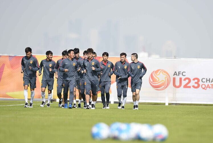 国奥众将总结比赛:卡塔尔不强,力拼后两场_虎