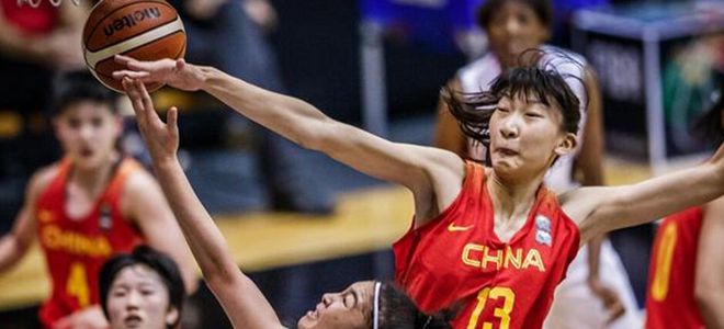 女篮新星韩旭:期待未来征战WNBA_虎扑CBA新