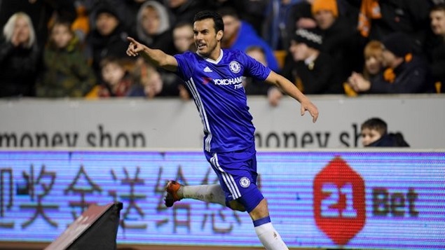 足总杯:佩德罗科斯塔建功,切尔西2-0狼队