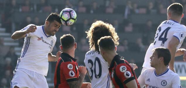 半场:阿扎尔破门,切尔西客场2-1伯恩茅斯