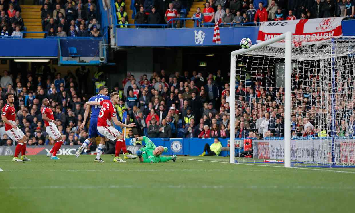 0-3不敌切尔西,米德尔斯堡提前降入英冠