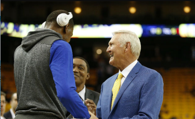 名宿韦斯特:杜兰特加盟可能是一生中最高兴时