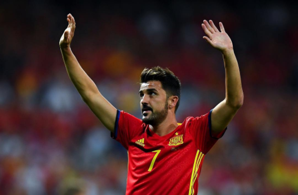 比利亚伤别国家队:振作起来,等待下一次机会_