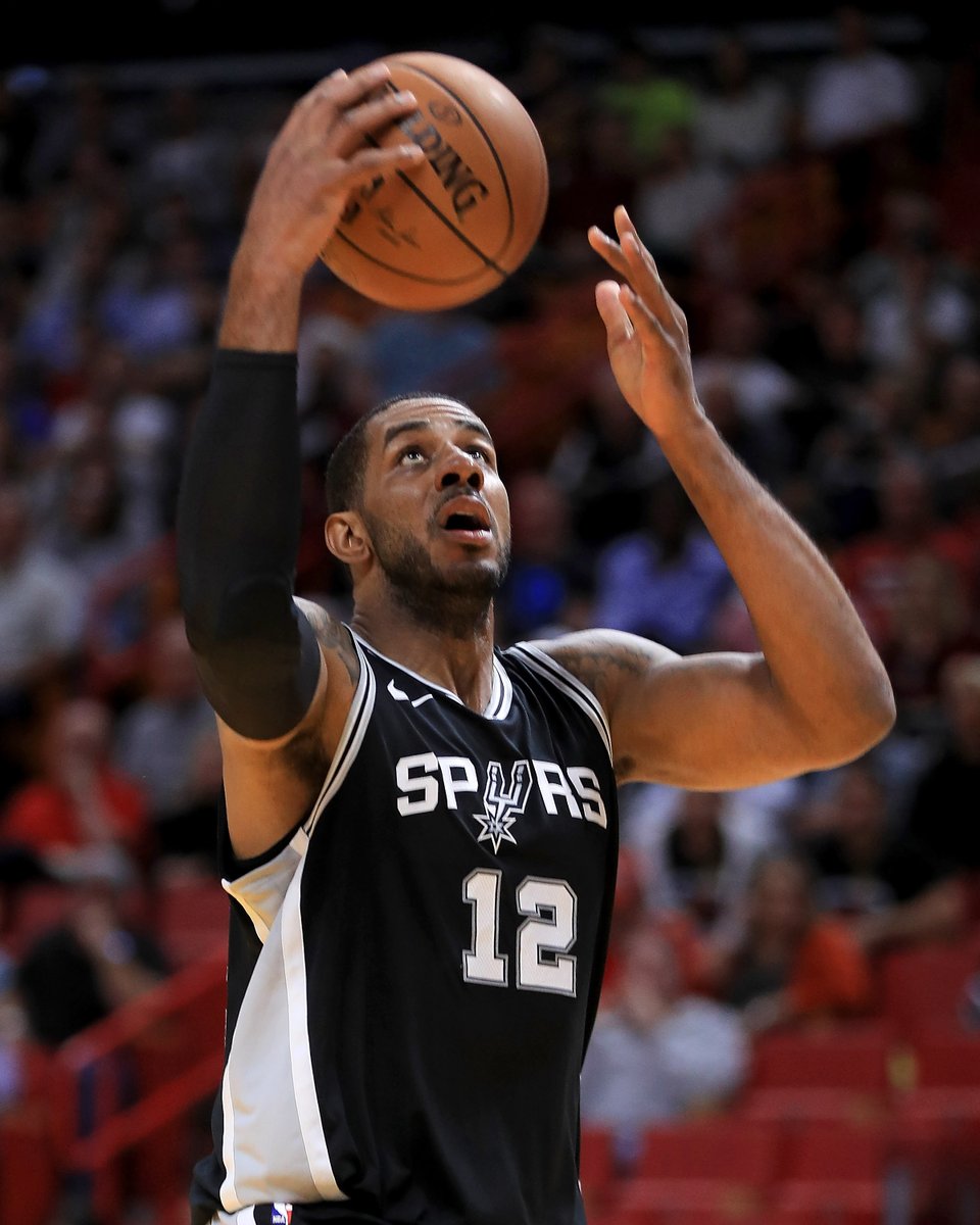 马刺官方晒数据阿尔德里奇四场比赛来状态火热