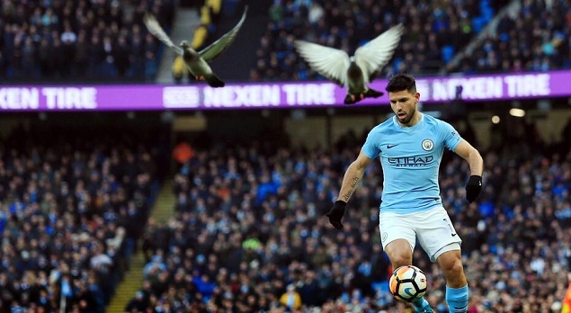 足总杯：阿圭罗双响萨内传射，曼城4-1逆转伯恩利