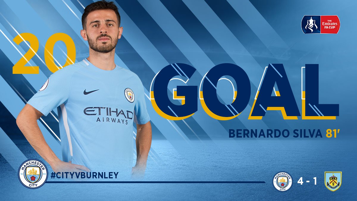 GIF：萨内过掉门将送助攻，B-席尔瓦推射空门破门