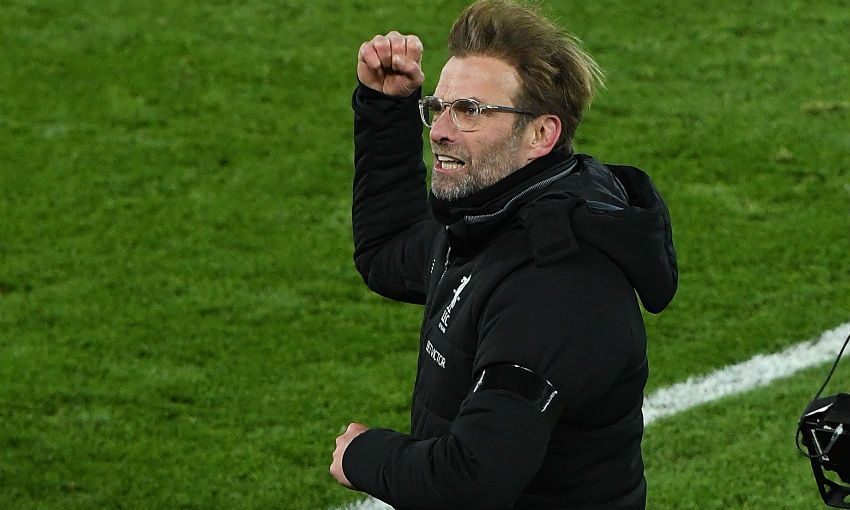 克洛普：2-1的时候，队员们知道我在与他们并肩作战